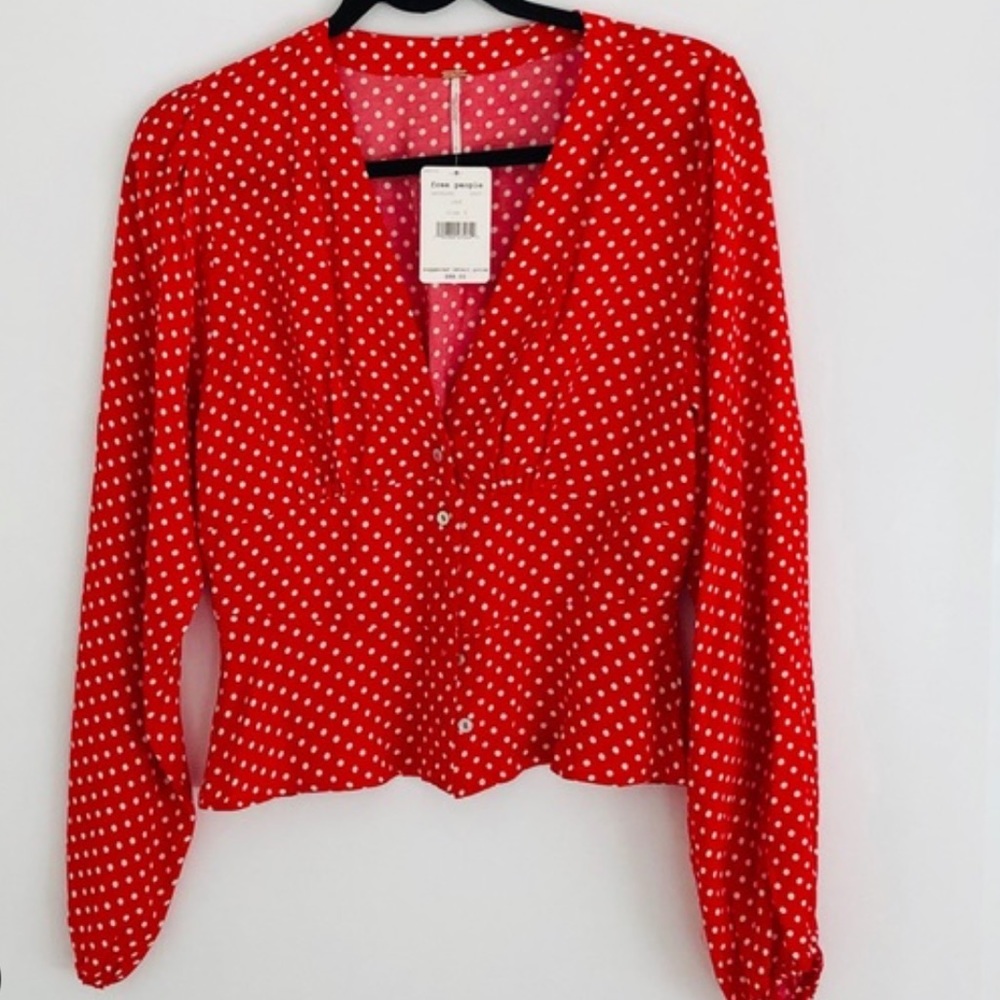 NWT FREE PEOPLE Love Street Top - Picture 9 of 10